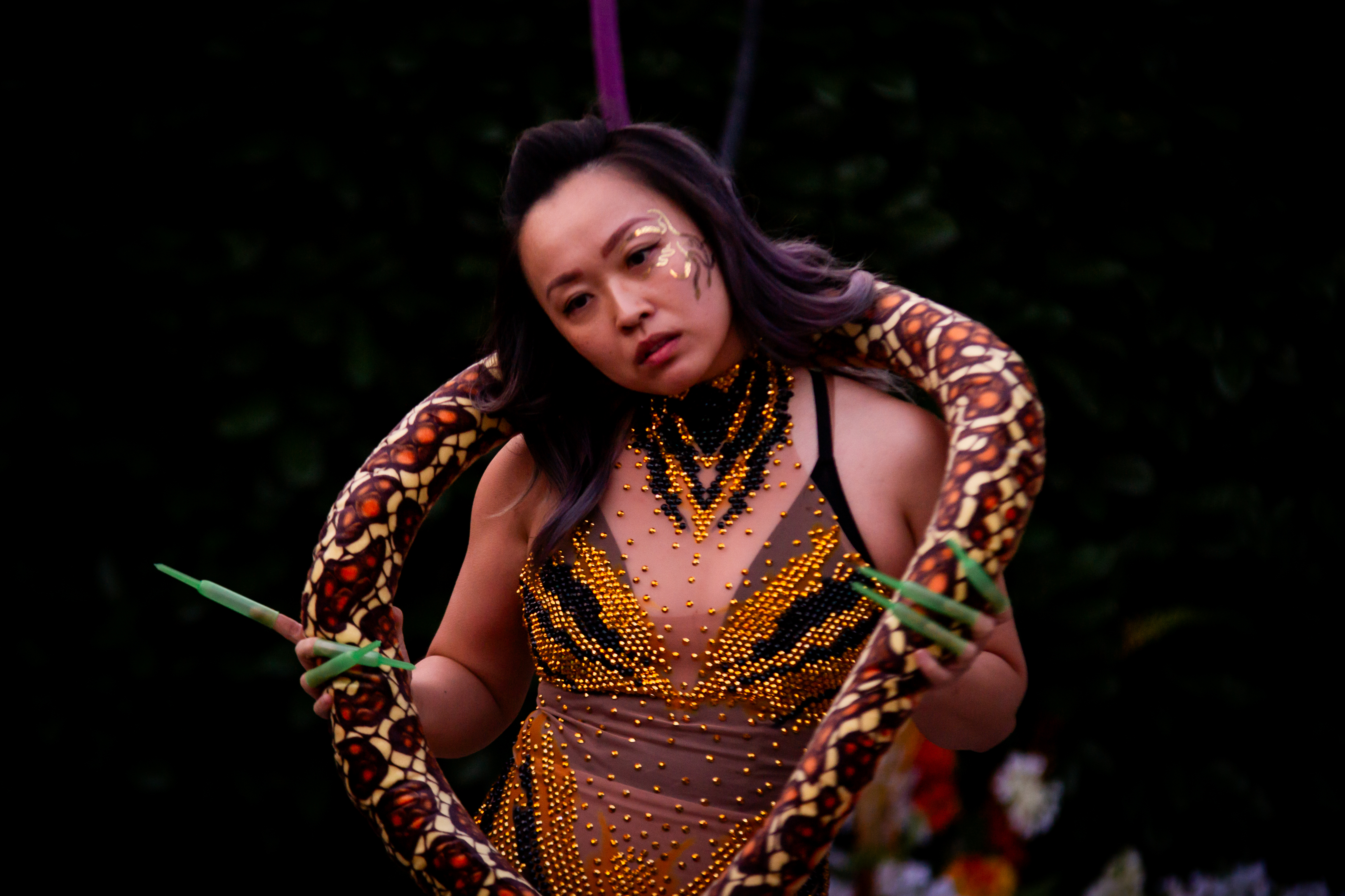 Character roving, Photo Credit: Pamela S. Photography