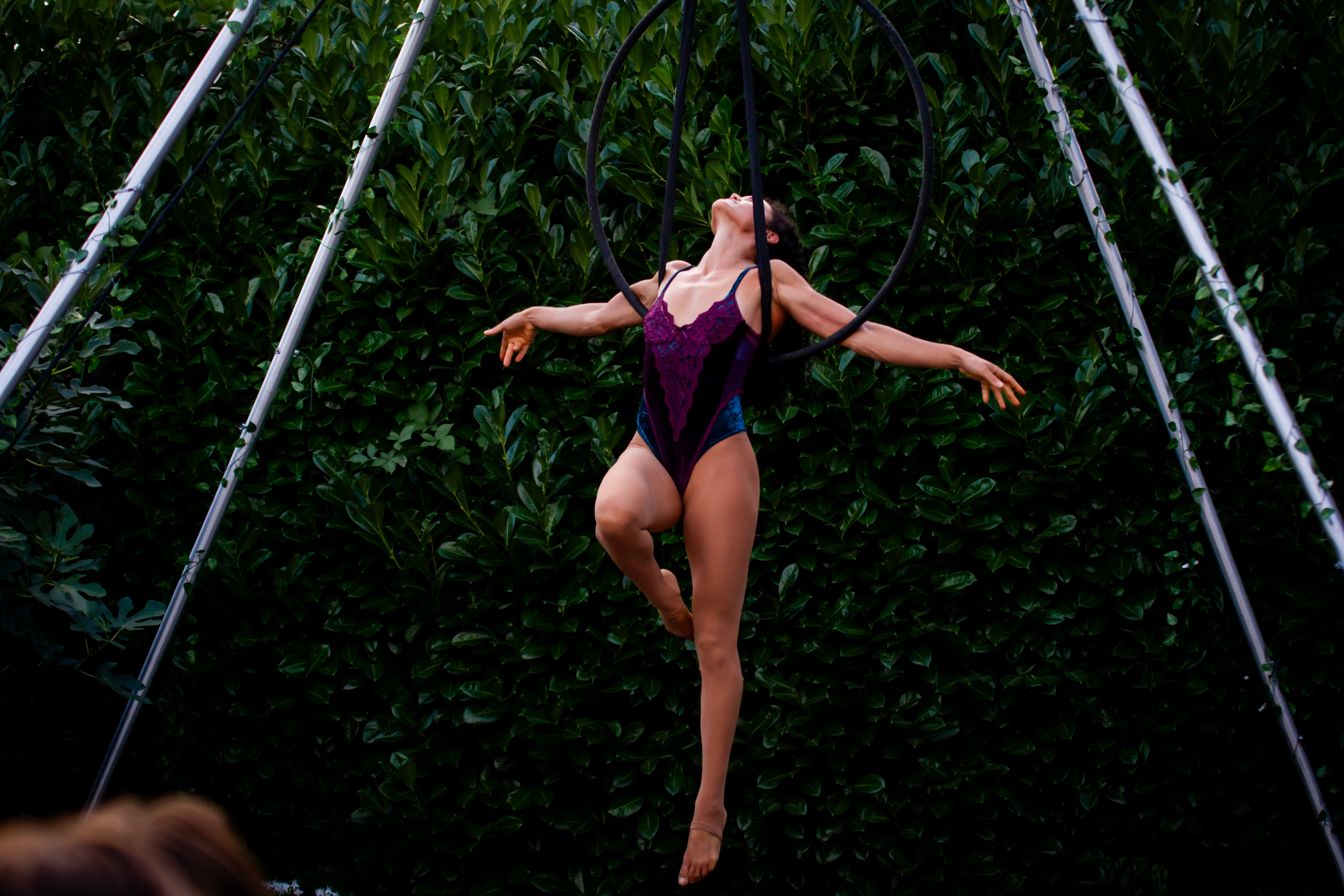 Intimate garden soirée performance, Photo Credit: Pamela S. Photography